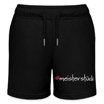 meisterstück - Kinder Organic Joggingshorts Mini Bolter von Stanley/Stella - Schwarz - Vorne