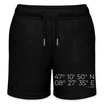 Coordinates Cham - Kids Organic Sweat Shorts by Stanley/Stella - black - Front