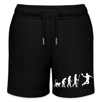 Entwicklung des Handballspielers - Kinder Organic Joggingshorts Mini Bolter von Stanley/Stella - Schwarz - Vorne