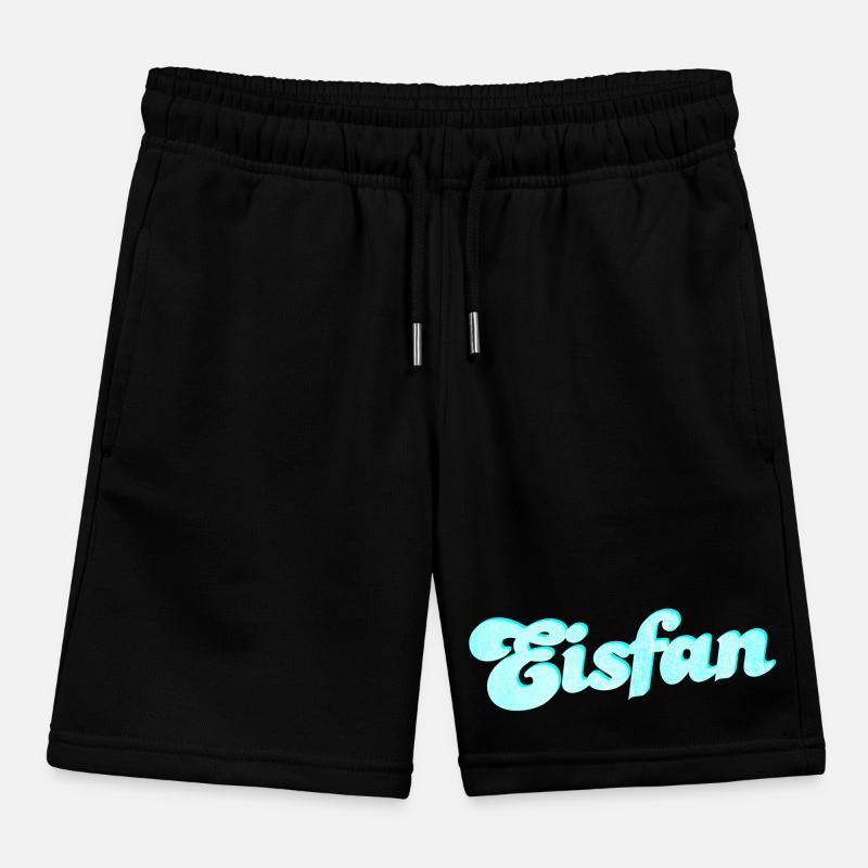 Eis Fan Eiscreme süß Sommer Eiskrem Handschrift Kinder Organic Joggingshorts Mini Bolter von Stanley/Stella