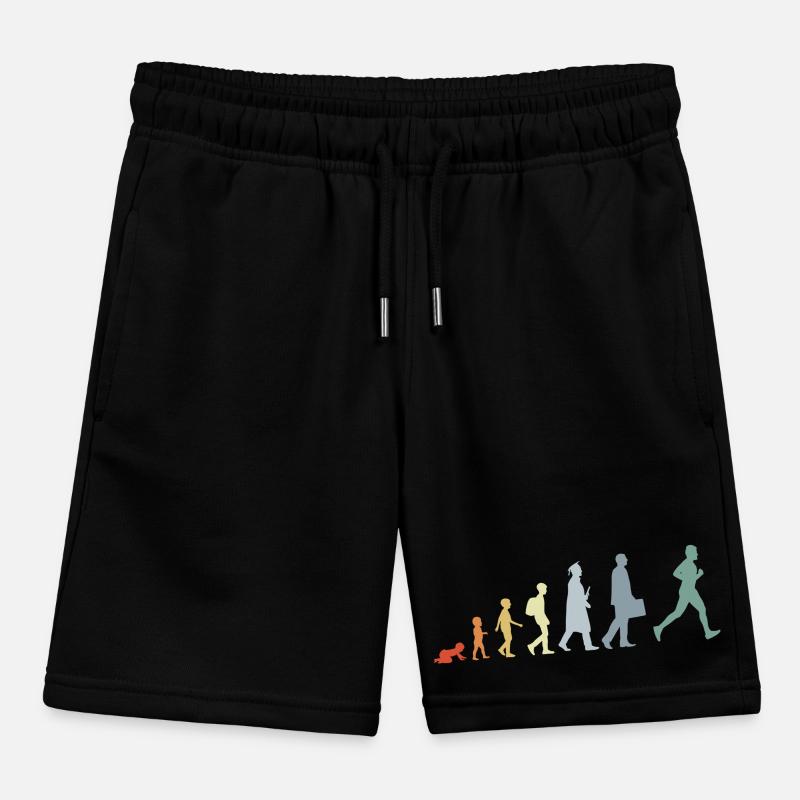 Évolution du coureur Short de jogging enfant bio Stanley/Stella