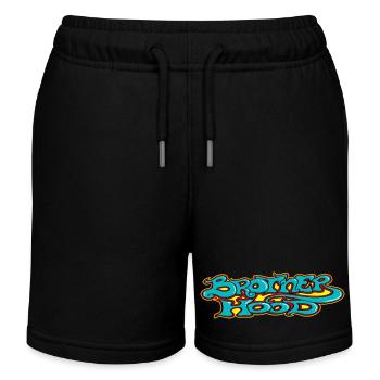 BH - Short de jogging enfant bio Stanley/Stella - noir - Devant