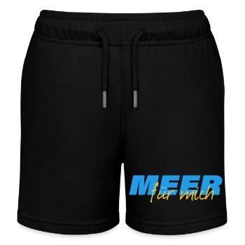 MEER für mich - Kinder Organic Joggingshorts Mini Bolter von Stanley/Stella - Schwarz - Vorne
