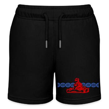 Gokart DNA Kart Racing DNS | Couleurs modifiables - Short de jogging enfant bio Stanley/Stella - noir - Devant