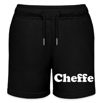 Cheffe - Short de jogging enfant bio Stanley/Stella - noir - Devant