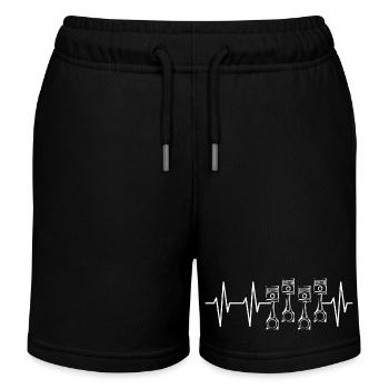 Heartbeat Piston Tuning Tuner Voitures Moteur Graphiques - Short de jogging enfant bio Stanley/Stella - noir - Devant
