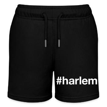 HARLEM Hashtag - Kinder Organic Joggingshorts Mini Bolter von Stanley/Stella - Schwarz - Vorne