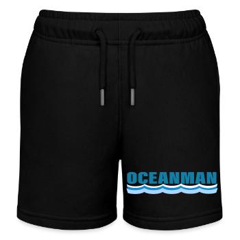 OCEANMAN - Kinder Organic Joggingshorts Mini Bolter von Stanley/Stella - Schwarz - Vorne