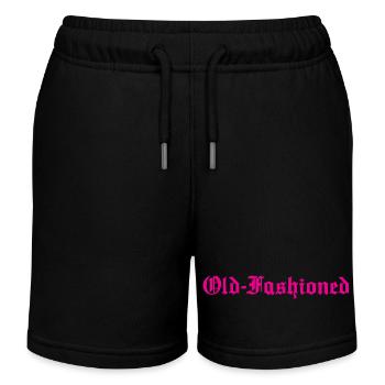 OLD-FASHIONED Old school - Kinder Organic Joggingshorts Mini Bolter von Stanley/Stella - Schwarz - Vorne