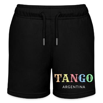 Tango Argentine - Short de jogging enfant bio Stanley/Stella - noir - Devant