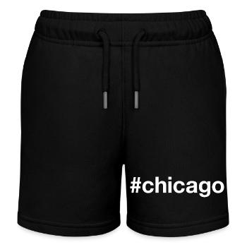 CHICAGO Illinois Hashtag - Short de jogging enfant bio Stanley/Stella - noir - Devant