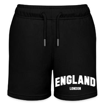 ANGLETERRE LONDRES - Short de jogging enfant bio Stanley/Stella - noir - Devant
