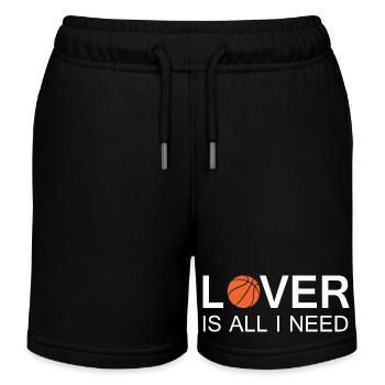 Basketball - Kinder Organic Joggingshorts Mini Bolter von Stanley/Stella - Schwarz - Vorne