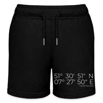 Coordonnées Dortmund - Short de jogging enfant bio Stanley/Stella - noir - Devant