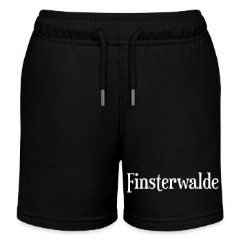 Finsterwalde - Kids Organic Sweat Shorts by Stanley/Stella - black - Front