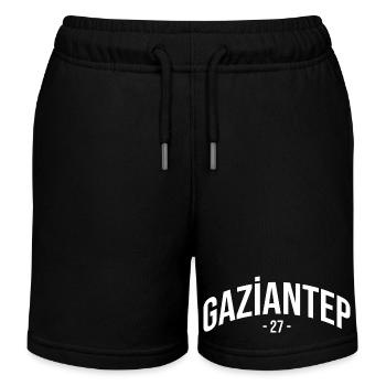 Gaziantep 27 Turquie Turquie Turquie Cadeau Vacances Antep - Short de jogging enfant bio Stanley/Stella - noir - Devant
