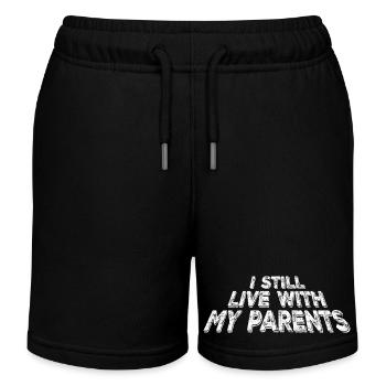 Ich lebe immer noch bei meinen Eltern, lustig sarkastisch zu Hause - Kinder Organic Joggingshorts Mini Bolter von Stanley/Stella - Schwarz - Vorne
