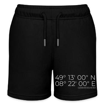 Coordonnées Germersheim - Short de jogging enfant bio Stanley/Stella - noir - Devant