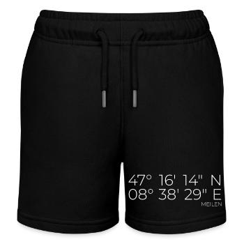 Coordonnées Miles Zurich - Short de jogging enfant bio Stanley/Stella - noir - Devant