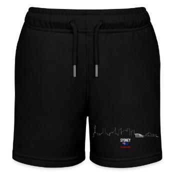 Sydney Skyline Line Art Australie - Short de jogging enfant bio Stanley/Stella - noir - Devant