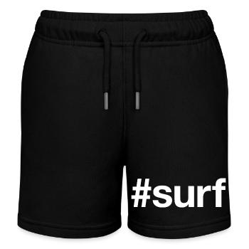 SURF Surfer Planche de surf - Short de jogging enfant bio Stanley/Stella - noir - Devant