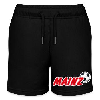 Mainz Fußball Fan - Kinder Organic Joggingshorts Mini Bolter von Stanley/Stella - Schwarz - Vorne