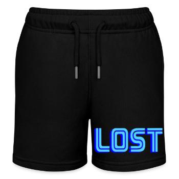PERDU | Les couleurs peuvent être modifiées - Short de jogging enfant bio Stanley/Stella - noir - Devant