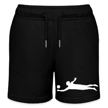 Beach-volley - Short de jogging enfant bio Stanley/Stella - noir - Devant