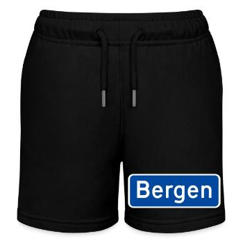 Bergen - Kids Organic Sweat Shorts by Stanley/Stella - black - Front