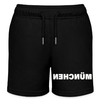 MUNICH - Short de jogging enfant bio Stanley/Stella - noir - Devant