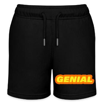 INGENIOUS - Kids Organic Sweat Shorts by Stanley/Stella - black - Front