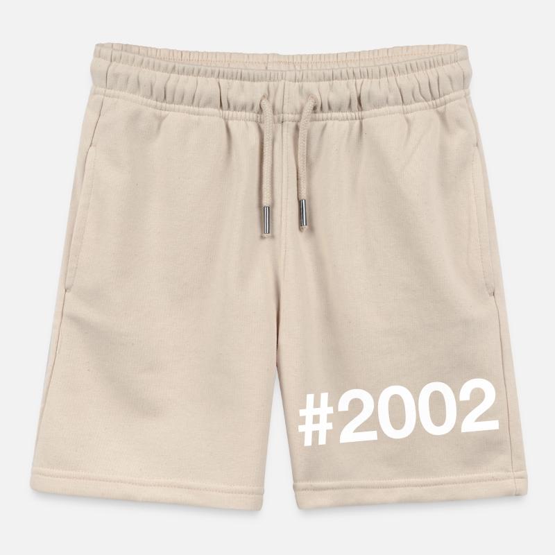 2002 Hashtag 24 Jahre 24. Geburtstag Kinder Organic Joggingshorts Mini Bolter von Stanley/Stella