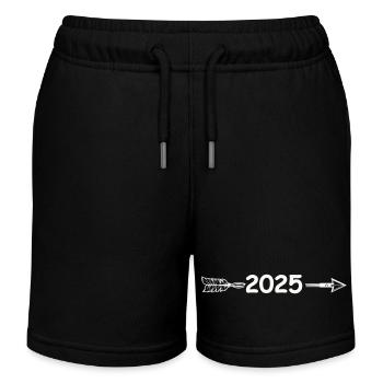 2025 Arrow - Kids Organic Sweat Shorts by Stanley/Stella - black - Front