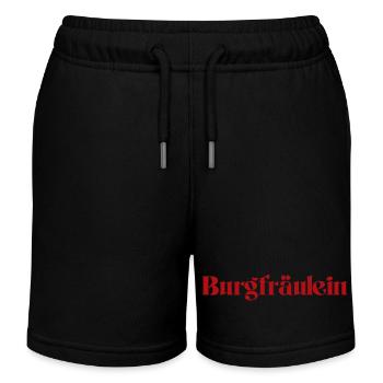 Damsel - Kids Organic Sweat Shorts by Stanley/Stella - black - Front