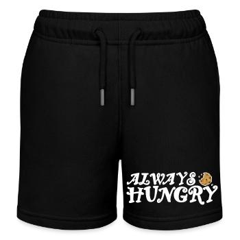 Design lumineux toujours affamé - Short de jogging enfant bio Stanley/Stella - noir - Devant