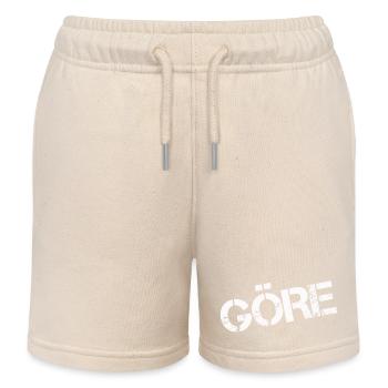 MÔME - Short de jogging enfant bio Stanley/Stella - écru doux - Devant