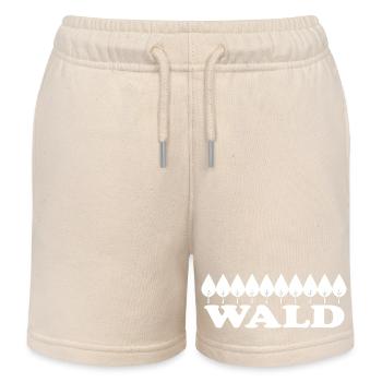 FOREST - Kids Organic Sweat Shorts by Stanley/Stella - soft Ecru - Front