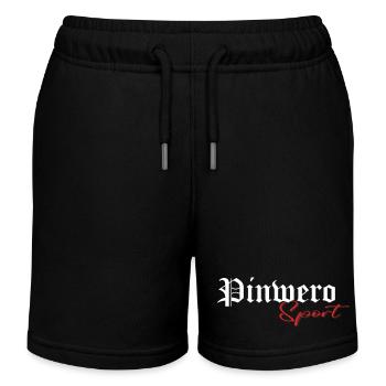 Pinwero Sport - Kinder Organic Joggingshorts Mini Bolter von Stanley/Stella - Schwarz - Vorne