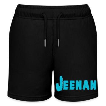 Jeenan - Kids Organic Sweat Shorts by Stanley/Stella - black - Front