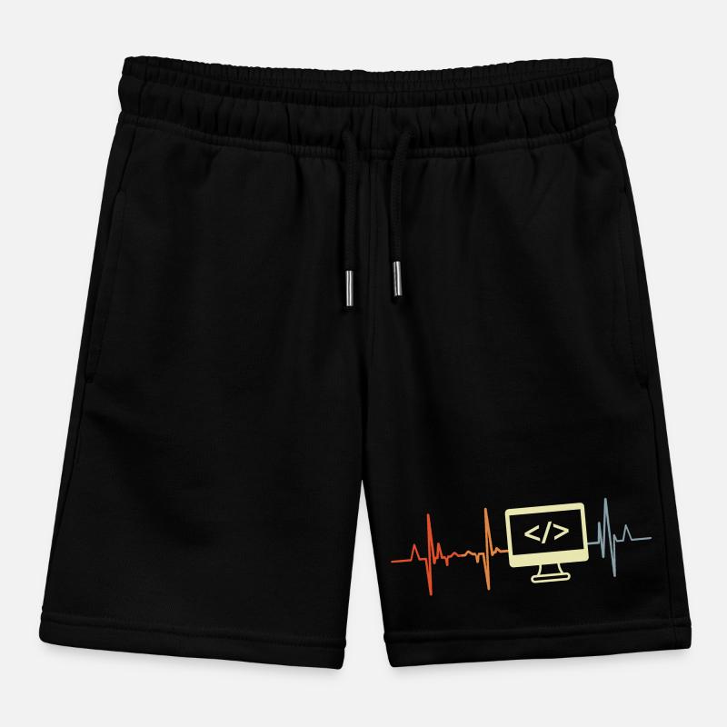 Ich liebe Programmieren Kinder Organic Joggingshorts Mini Bolter von Stanley/Stella