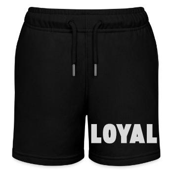 Loyauté loyale - Short de jogging enfant bio Stanley/Stella - noir - Devant