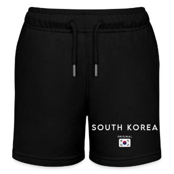 Drapeau sud-coréen, fierté sud-coréenne - Short de jogging enfant bio Stanley/Stella - noir - Devant