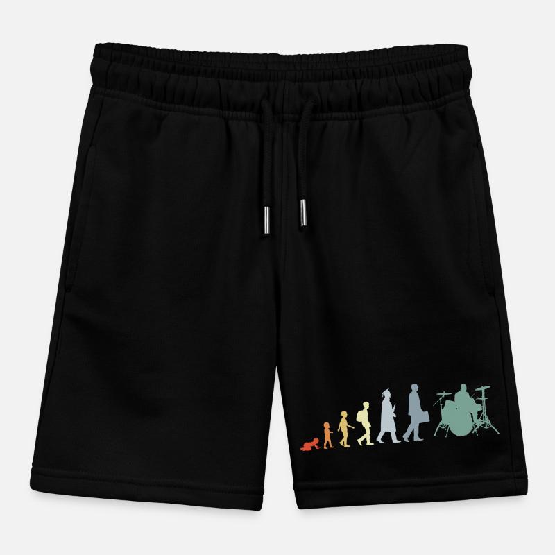 Évolution du batteur Short de jogging enfant bio Stanley/Stella
