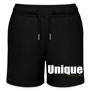 Unique - Kids Organic Sweat Shorts by Stanley/Stella - black - Front