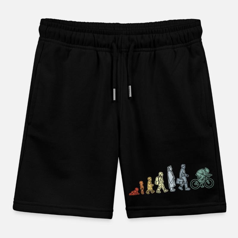 Radfahrer Evolution Kinder Organic Joggingshorts Mini Bolter von Stanley/Stella