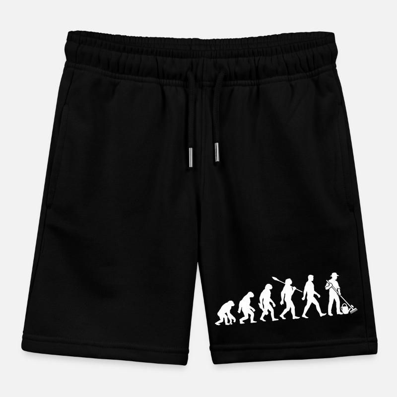 Evolution - Gärtner - Garten - Gartenarbeit Kinder Organic Joggingshorts Mini Bolter von Stanley/Stella