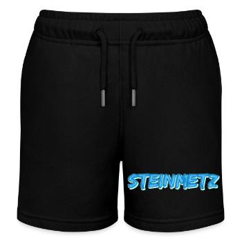 maçon - Short de jogging enfant bio Stanley/Stella - noir - Devant