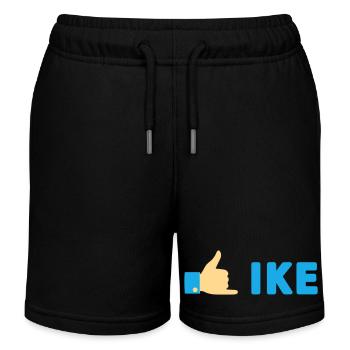 Bright Natural Pattern for T-Shirts and Clothing - Kids Organic Sweat Shorts by Stanley/Stella - black - Front