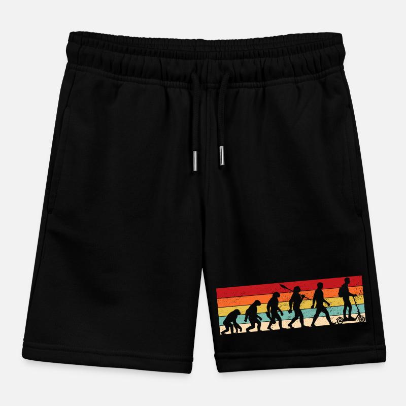 Vintage Evolution - E-Scooter Kinder Organic Joggingshorts Mini Bolter von Stanley/Stella