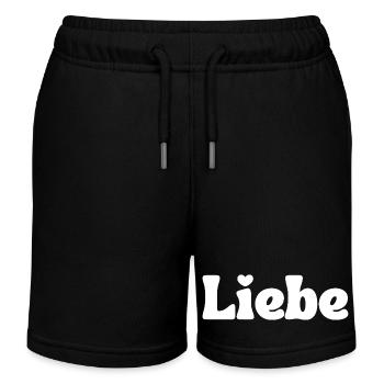 Amour - Short de jogging enfant bio Stanley/Stella - noir - Devant